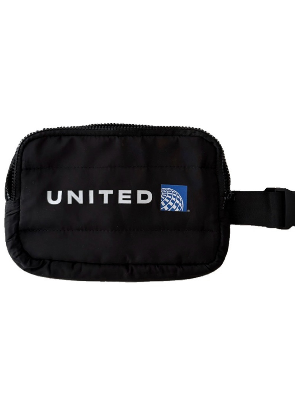 United Airlines Toiletry Bag in Black with Logo